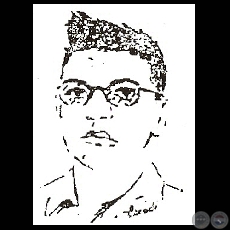 ROQUE VALLEJOS, 1961 - Xilografía de JOSÉ LATERZA PARODI